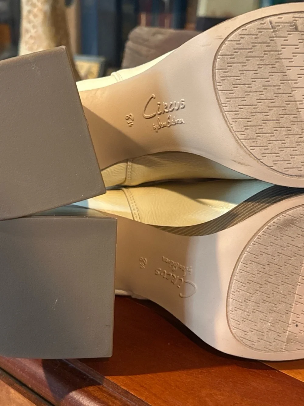 Circus by Sam Edelman cream patent